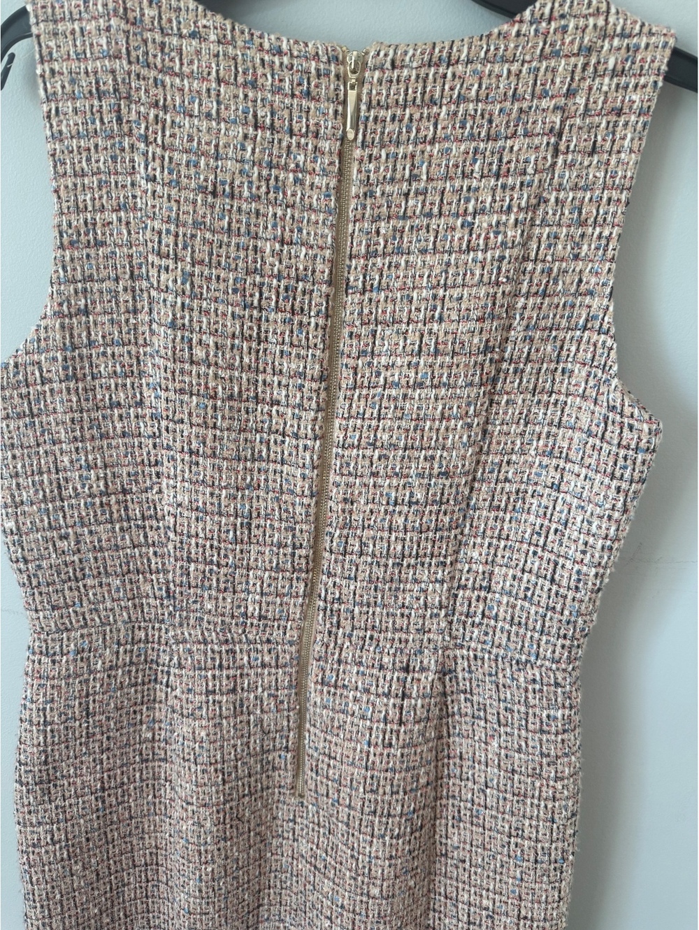 WHBM Tweed Multi Color Sheath Dress Women’s Size 6 NWT - Picture 7 of 7